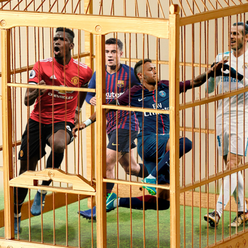 Las 'jaulas de oro' de Neymar, Pogba, Coutinho y Bale